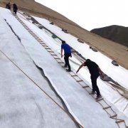 黑色HDPE土工膜廣泛應(yīng)用于沼氣池垃圾填埋場中